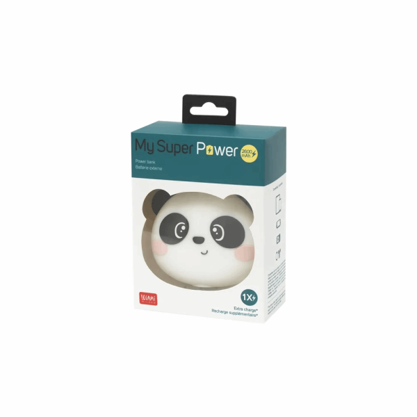 LEGAMI POW0012 MY SUPER POWER - POWER BANK - 2600mAh PANDA