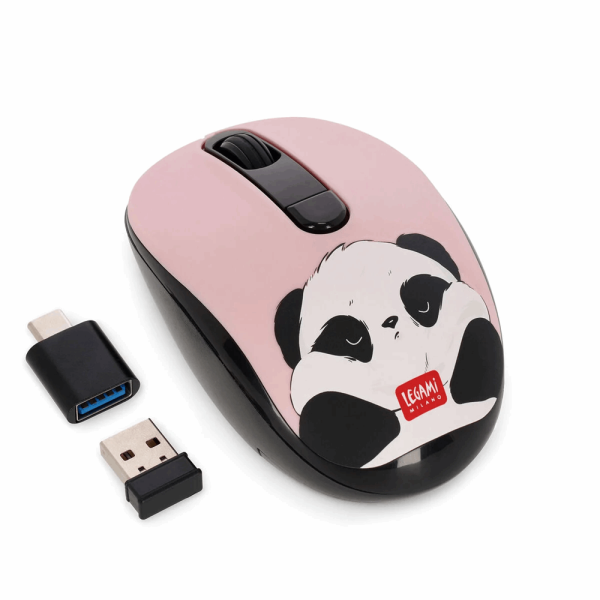 LEGAMI WMO0004 WIRELESS MOUSE PANDA