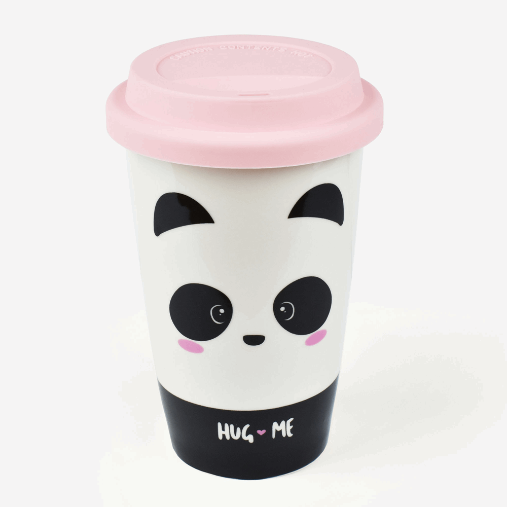 LEGAMI AME0010 ΠΟΤΗΡΙ ΠΟΡΣΕΛΑΝΗΣ ΜΕ ΚΑΠΑΚΙ PANDA