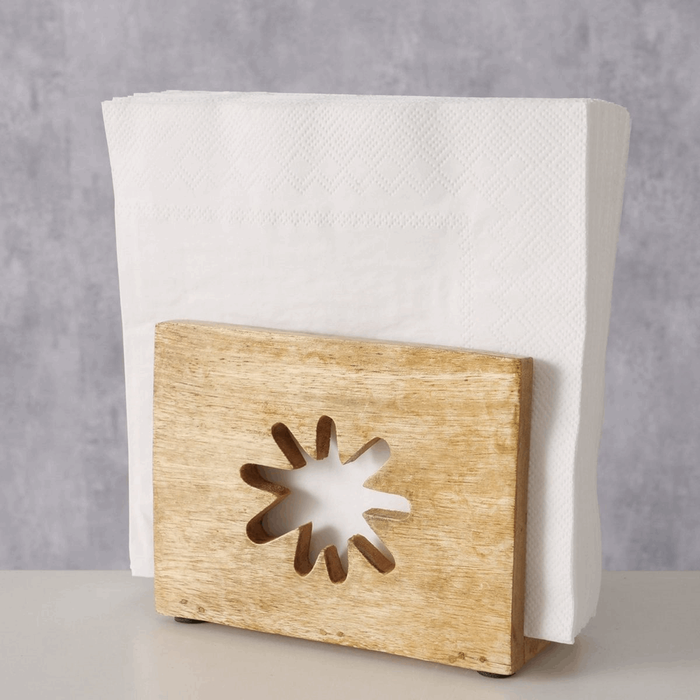 MSA ΧΑΡΤΟΠΕΤΣΕΤΟΘΗΚΗ Flowery ΞΥΛΟ ΦΥΣΙΚΟ Mango 14Χ6Χ11cm 20-24-437