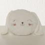 MSA ΜΑΞΙΛΑΡΙ ΛΑΓΟΣ Smilly, ΛΕΥΚΟ 35Χ32Χ13cm Polyester 20-24-487