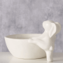 MSA ΜΠΟΛ ΛΑΓΟΣ Fanny ΛΕΥΚΟ 600ml 18Χ13Χ10cm, ΚΕΡΑΜΙΚΟ 20-23-382