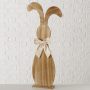 MSA ΛΑΓΟΣ ΜΕ ΦΙΟΓΚΟ ΕΚΡΟΥ Bernado 39Χ9Χ90cm Slash Pine,MDF, Polyester 20-24-485