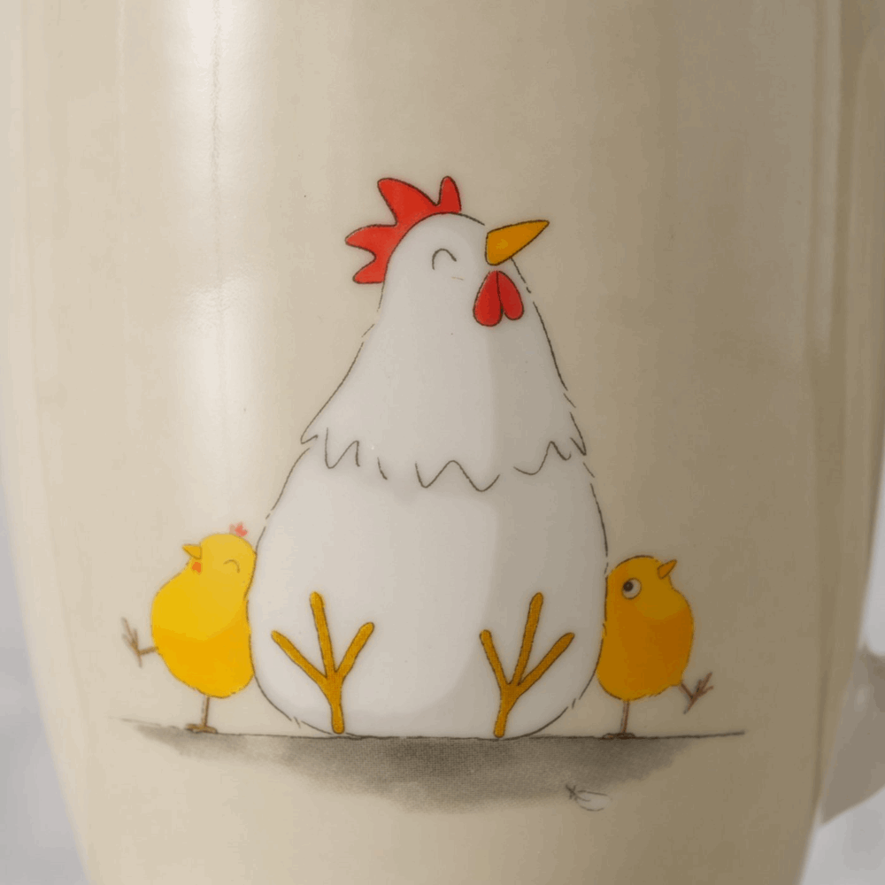 MSA ΚΟΥΠΑ 2/ass H 11cm D 9cm ΚΟΤΑ Henny 350ml, Dishwasher proof ΕΚΡΟΥ ΚΙΤΡΙΝΟ ΠΟΡΣΕΛΑΝΗ 20