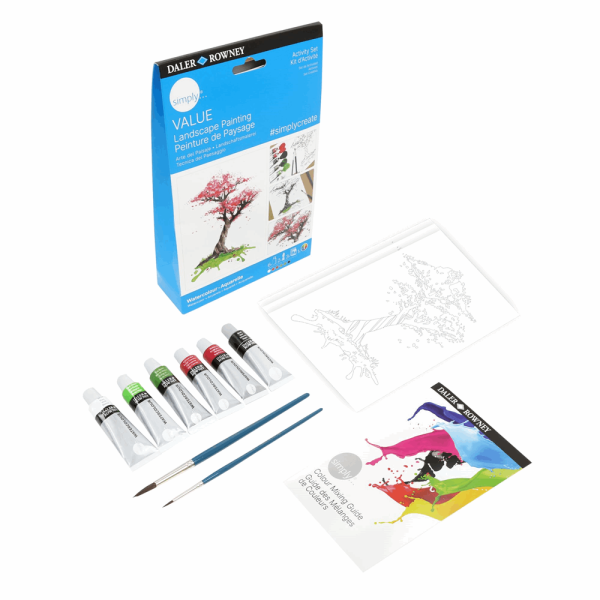 DALER ROWNEY SIMPLY VALUE WATERCOLOR ACTIVITY - LANDSCAPE 134950111