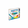 GIOTTO ΣΧΟΛΙΚΟΣ ΜΑΡΚΑΔΟΡΟΣ ΧΟΝΤΡΟΣ TURBO MAXI 5mm SUPER WASHABLE 12τμχ 000454000