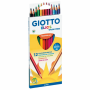 GIOTTO ΣΧΟΛΙΚΕΣ ΞΥΛΟΜΠΟΓΙΕΣ ELIOS TRIANGULAR 3,3mm ΣΕΤ 12τμχ WOOD FREE 000275800