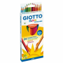GIOTTO ΣΧΟΛΙΚΕΣ ΞΥΛΟΜΠΟΓΙΕΣ ELIOS TRIANGULAR 3,3mm ΣΕΤ 24τμχ WOOD FREE 000275900