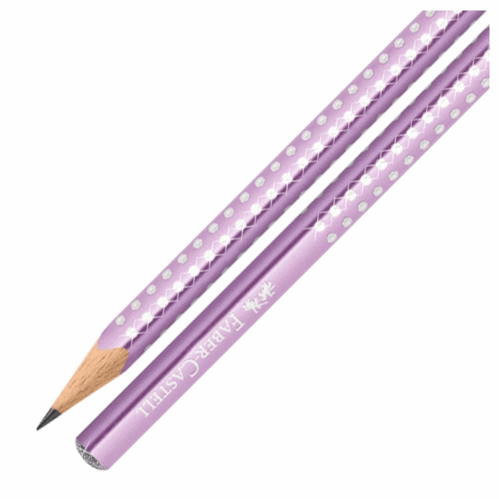FABER CASTELL ΜΟΛΥΒΙ HB SPARKLE ΙΙ COSMIC OF118263 METAΛΛIKO ΒΙΟΛΕΤΙ 12310767