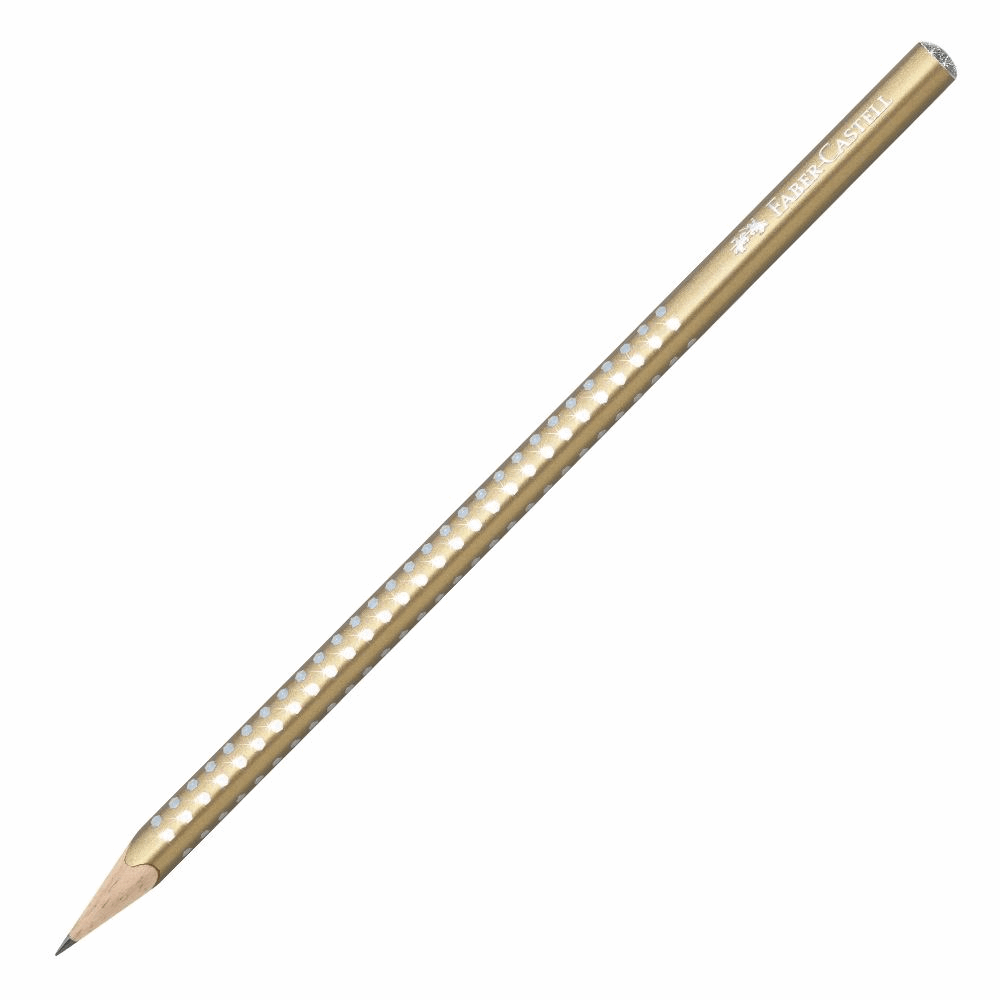 FABER CASTELL ΜΟΛΥΒΙ HB SPARKLE ΙΙ OF118214 ΧΡΥΣΟ 12309732