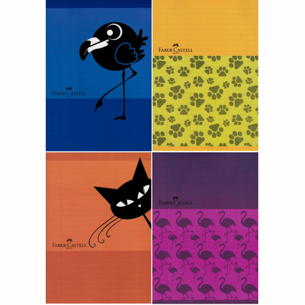 FABER CASTELL ΤΕΤΡΑΔΙΟ ΚΑΡΦΙΤΣΑ Α5(17Χ25) 60φ 12310205