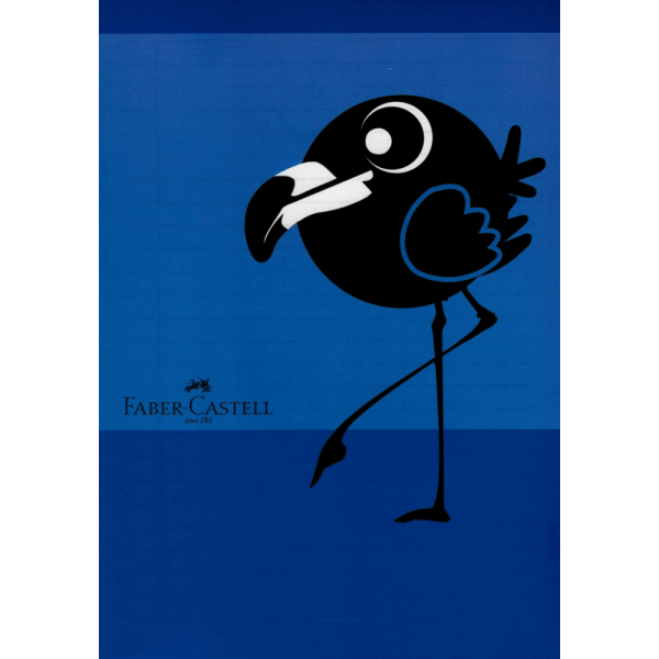 FABER CASTELL ΤΕΤΡΑΔΙΟ ΚΑΡΦΙΤΣΑ Α5(17Χ25) 60φ 12310205