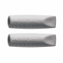 FABER CASTELL ΣΕΤ ΓΟΜΕΣ ΚΑΠΑΚΙ GRIP OF187000 2τμχ ΓΚΡΙ 12305463