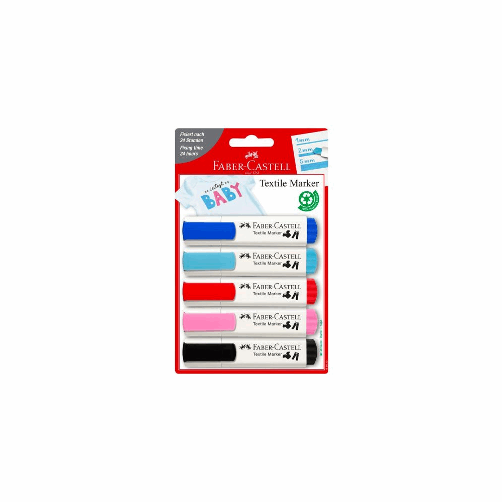 FABER CASTELL MAΡΚΑΔΟΡΟΣ ΥΦΑΣΜΑΤΟΣ RR159530 5τμχ ΠΑΣΤΕΛ 12310218