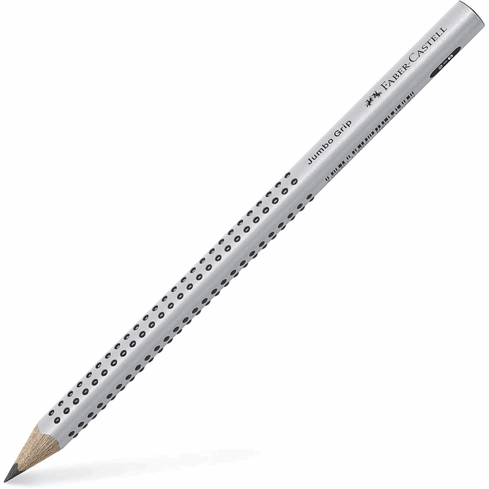 FABER CASTELL ΜΟΛΥΒΙ B JUMBO GRIP 2001 OF111900 ΓΚΡΙ 12305551