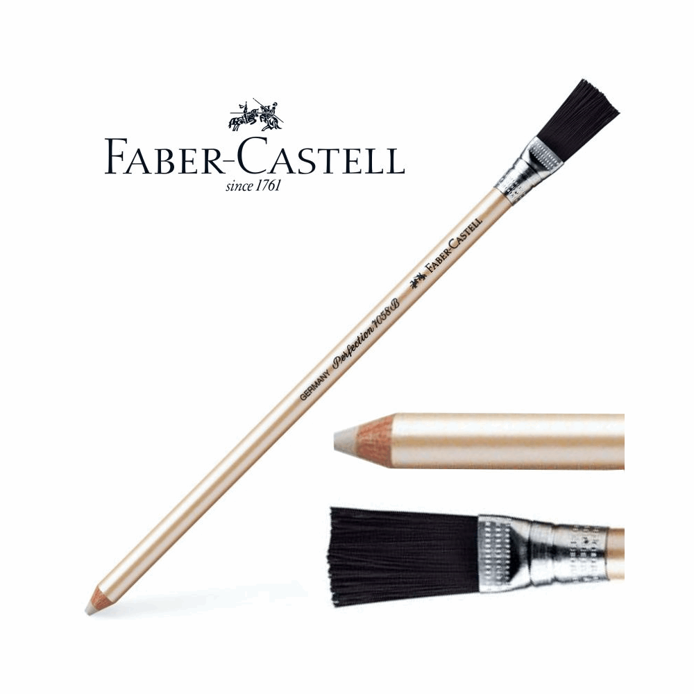 FABER CASTELL ΓΟΜΑ ΜΟΛΥΒΙ 7058Β OF185800 ΜΕ ΒΟΥΡΤΣΑΚΙ 12303921
