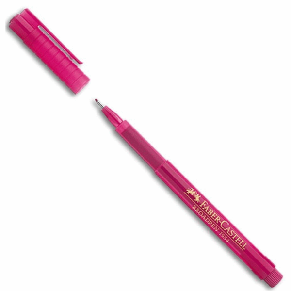 FABER CASTELL ΜΑΡΚΑΔΟΡΑΚΙ ΓΡΑΦΗΣ BROADPEN 0,8mm OF155428 ΡΟΖ 12307804