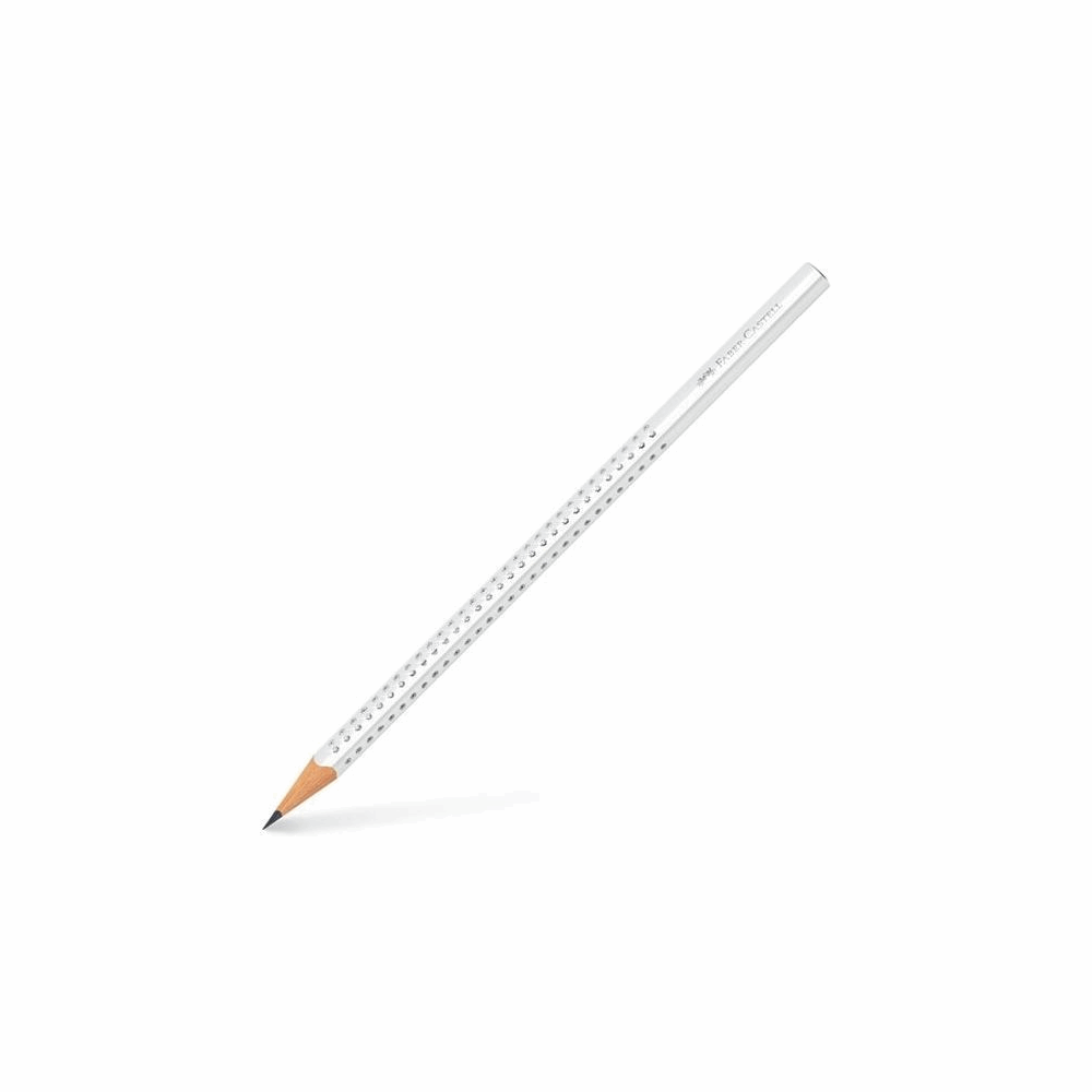 FABER CASTELL ΜΟΛΥΒΙ B SPARKLE 2018 ΑΣΠΡΟ 118305
