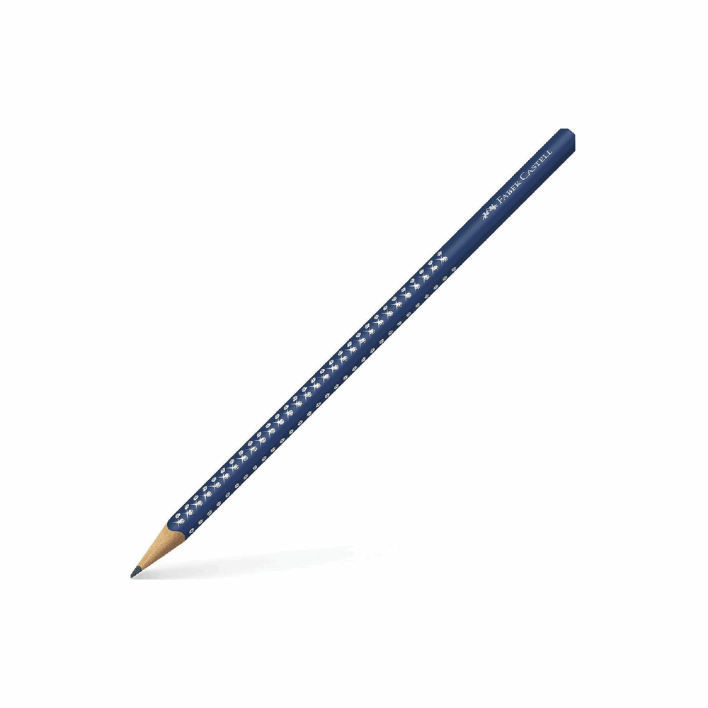FABER CASTELL ΜΟΛΥΒΙ B SPARKLE 2018 DARK BLUE 118264