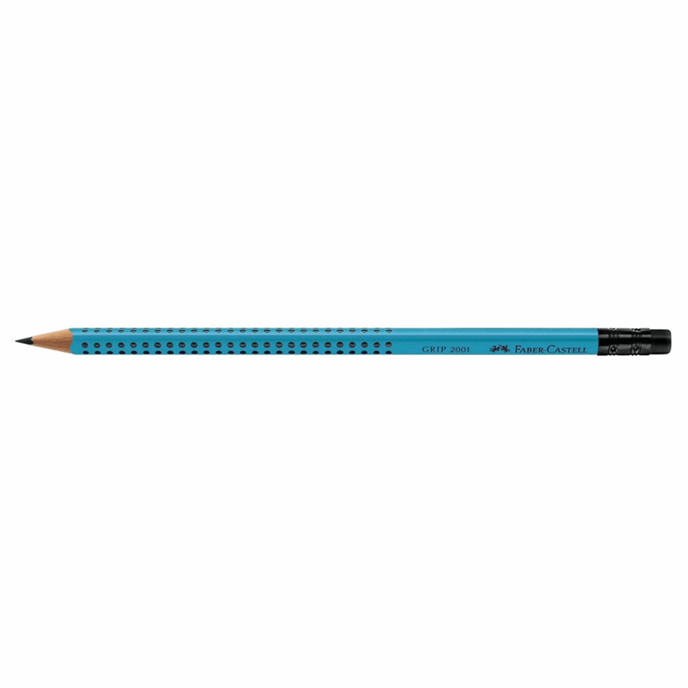 FABER CASTELL ΜΟΛΥΒΙ B ΜΕ ΓΟΜΑ GRIP  ΣΙΕΛ 12309857#