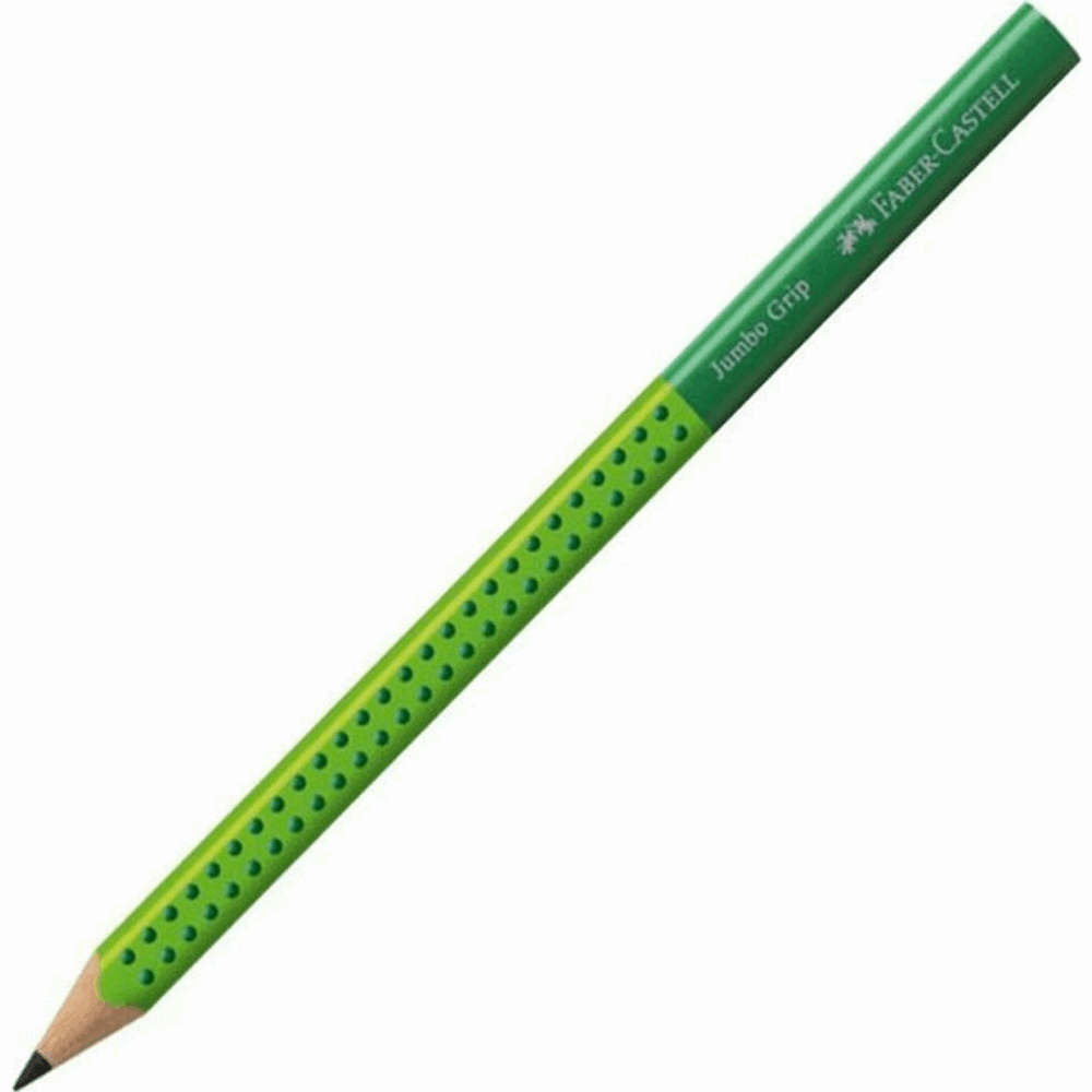 FABER CASTELL ΜΟΛΥΒΙ HB JUMBO GRIP 2001 ΔΙΧΡΩΜΟ ΛΑΧΑΝΙ ΠΡΑΣΙΝΟ 12309758#