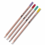 FABER CASTELL ΜΟΛΥΒΙ HB ΜΕ ΧΡΩΜΑΤΙΣΤΗ ΓΟΜΑ OF519572 NATURAL 12310213