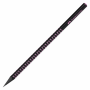 FABER CASTELL ΜΟΛΥΒΙ SPARKLE ΜΑΥΡΟ ΞΥΛΟ ΡΟΖΕ 129118258 OF118258
