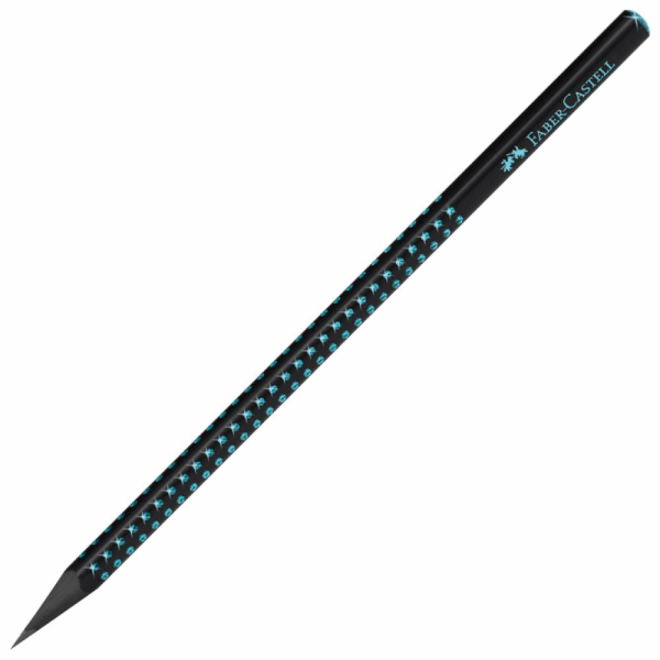 FABER CASTELL ΜΟΛΥΒΙ SPARKLE ΜΑΥΡΟ ΞΥΛΟ ΓΑΛΑΖΙΟ 129118268 OF118268