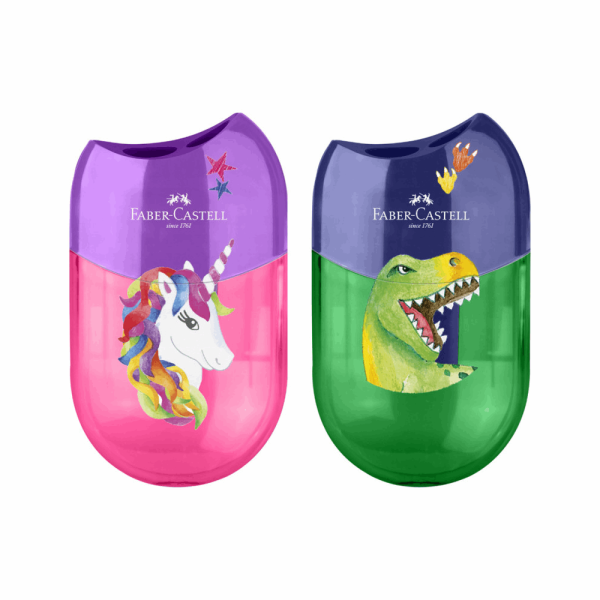FABER CASTELL ΞΥΣΤΡΑ APPLE ΔΙΠΛΗ ΜΟΝΟΚΕΡΟΣ & ΔΕΙΝΟΣΑΥΡΟΣ 129183551 OF183551
