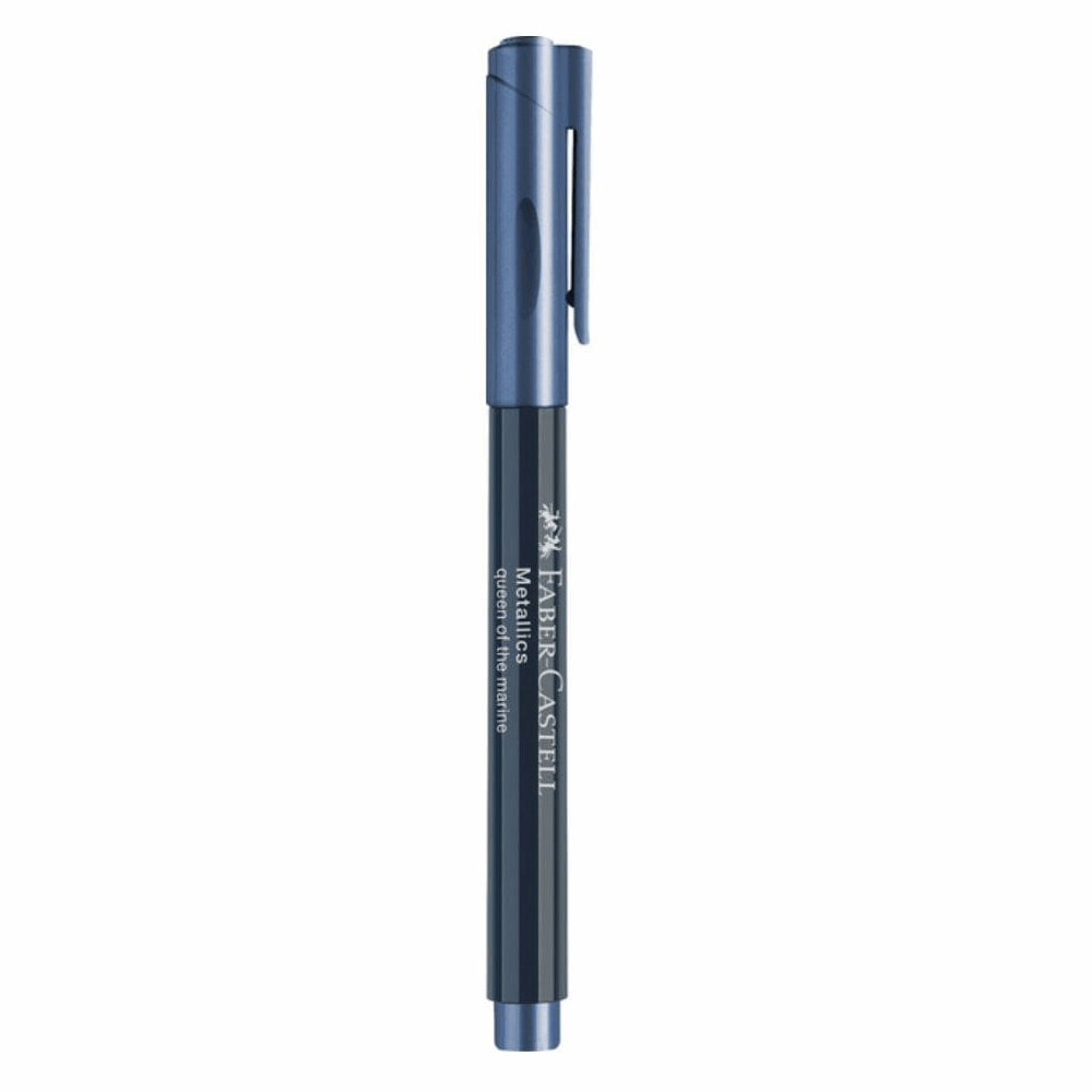 FABER CASTELL METALLICS ΜΑΡΚΑΔΟΡΑΚΙ ΣΧΕΔΙΟΥ 1,5mm OF160778 WATER BASED INDIAN INK SEA BLUE 12307838