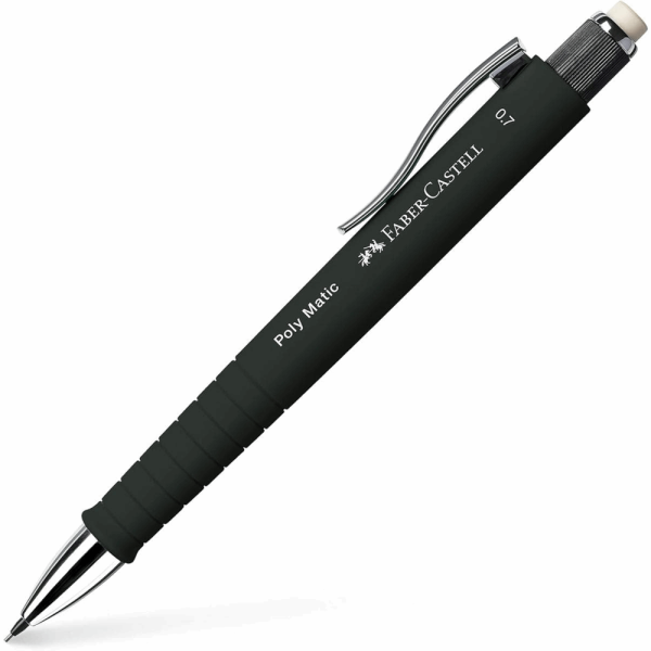 FABER CASTELL ΜΗΧ.ΜΟΛΥΒΙ POLY 0,7 ΜΑΥΡΟ 12310054 OF133353