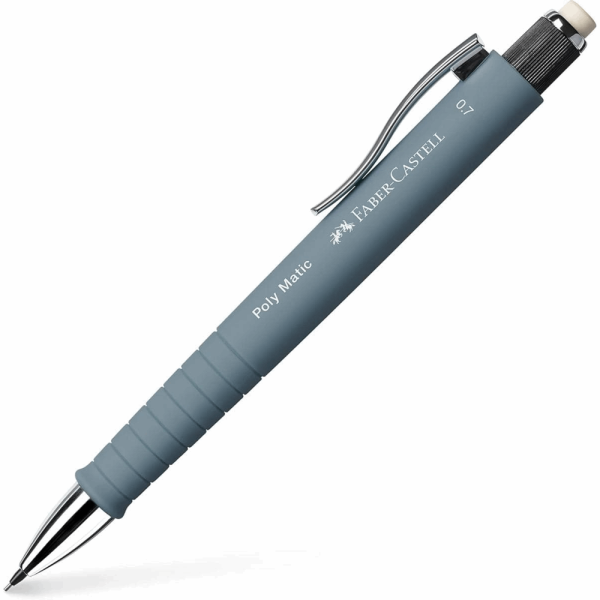 FABER CASTELL ΜΗΧ.ΜΟΛΥΒΙ POLY 0,7 ΓΚΡΙ 12310056 OF133388