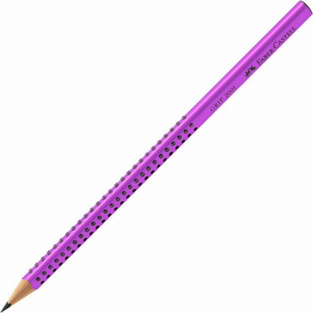 FABER CASTELL ΜΟΛΥΒΙ GRIP ΠΑΣΤΕΛ ΛΙΛΑ HB 12311130 OF 100-168-920