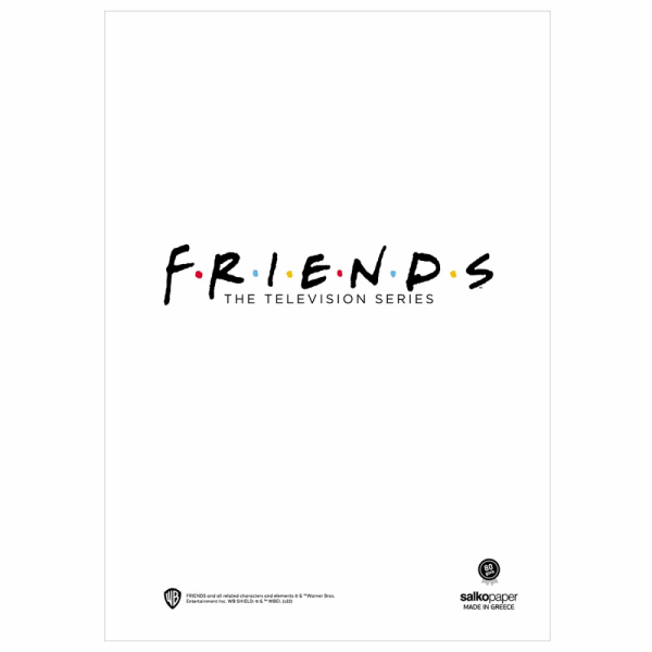 SALKO FRIENDS ΤΕΤΡΑΔΙΑ ΚΑΡΦΙΤΣΑ Β5(17Χ25) 50φ 7125