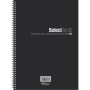 SALKO SELECT BLACK ΤΕΤΡΑΔΙΟ ΣΠΙΡΑΛ Β5(17X25) 4Θ 120φ 2572