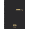 SALKO SELECT BLACK ΤΕΤΡΑΔΙΟ ΣΠΙΡΑΛ Β5(17X25) 4Θ 120φ 2572