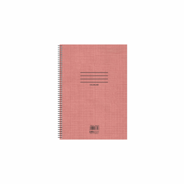SALKO COLORLINE ΤΕΤΡΑΔΙΟ ΣΠΙΡΑΛ Β5(17X25) 3Θ 90φ 7853