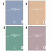SALKO NOTEBOOK NATURA ΤΕΤΡΑΔΙΟ ΣΠΙΡΑΛ Β5(17X25) 3Θ 90φ 6383