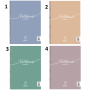SALKO NOTEBOOK NATURA ΤΕΤΡΑΔΙΟ ΣΠΙΡΑΛ Β5(17X25) 3Θ 90φ 6383