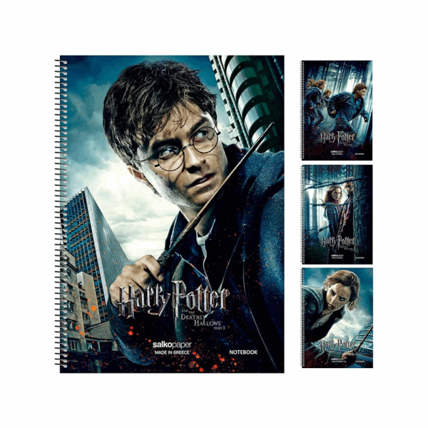 SALKO HARRY POTTER ΤΕΤΡΑΔΙΟ ΣΠΙΡΑΛ Α4(21X29) 1Θ 30φ 7206/7306