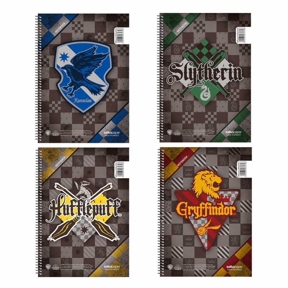 SALKO HARRY POTTER SCHOOL PRIDE ΤΕΤΡΑΔΙΟ ΣΠΙΡΑΛ Β5(17Χ25) 1Θ 30φ 7271