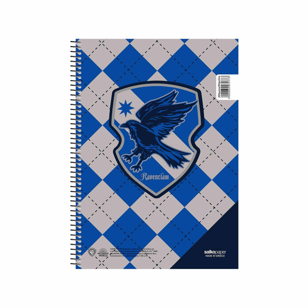 SALKO HARRY POTTER SCHOOL PRIDE ΤΕΤΡΑΔΙΟ ΣΠΙΡΑΛ Α4(21Χ29) 1Θ 30φ 7276