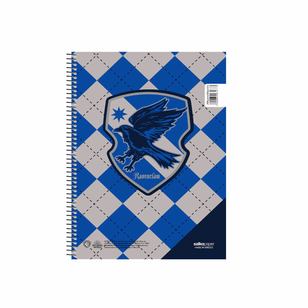 SALKO HARRY POTTER SCHOOL PRIDE ΤΕΤΡΑΔΙΟ ΣΠΙΡΑΛ Α4(21Χ29) 4Θ 120φ 7279