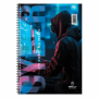 SALKO CYBER ΤΕΤΡΑΔΙΟ ΣΠΙΡΑΛ Α4(21X29) 3Θ 90φ 5518