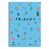 SALKO FRIENDS CENTRAL PERK ΤΕΤΡΑΔΙΟ ΣΠΙΡΑΛ Α4(217X29) 3Θ 90φ 7298