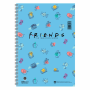 SALKO FRIENDS CENTRAL PERK ΤΕΤΡΑΔΙΟ ΣΠΙΡΑΛ Α4(217X29) 3Θ 90φ 7298