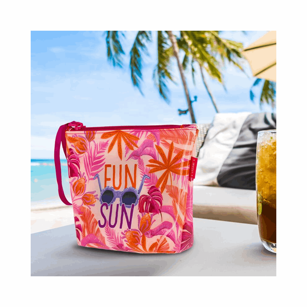 LEGAMI BEAP0004 BEACH POUCH - TROPICAL