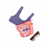 LEGAMI BEAP0004 BEACH POUCH - TROPICAL