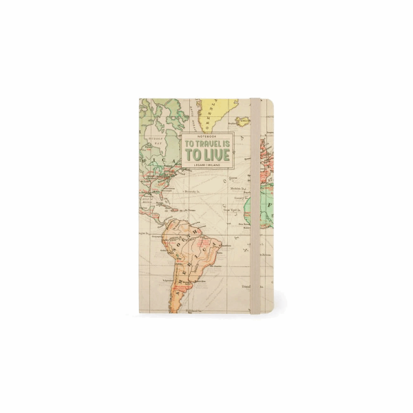 LEGAMI NOTP0100 PHOTO NOTEBOOK - MEDIUM LINED - TRAVEL