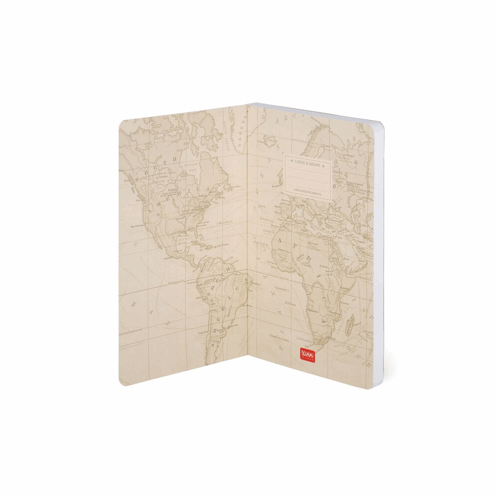 LEGAMI NOTP0100 PHOTO NOTEBOOK - MEDIUM LINED - TRAVEL